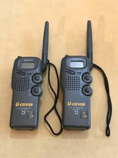 SONY U-CEIVER ICB-U500 特定小電力 トランシーバー 2台 - メルカリ