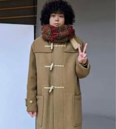美品 菅田将暉着用 ダッフルコート グローバーオールモンティ Sサイズ