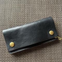 週末限定価格】MARYAM ホースフロント ロングトラッカーウォレット茶芯