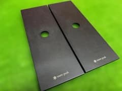 雪峰祭2024秋限定 ステンレストレー ハーフユニット ブラック2枚セット