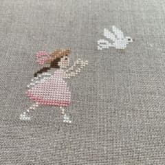 クロスステッチ完成品 ☆ サモイロフさん - メルカリ