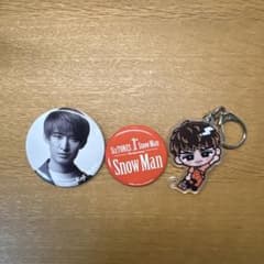 SnowMan向井康二 缶バッジ キーホルダーセット - メルカリ
