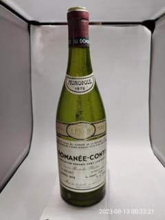 希少 1978年 ロマネ・コンティ 空瓶 DRC - メルカリ