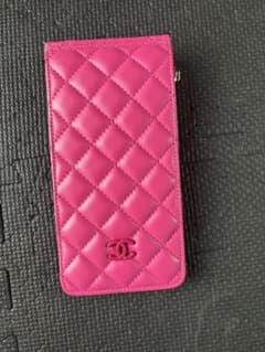 CHANEL キルティング 長財布 ピンク - メルカリ