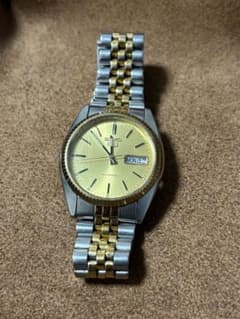 稼働】SEIKO5 セイコー5 7s26-0500デイデイト 自動巻き 裏スケ - メルカリ