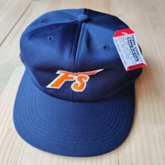 日本ハムファイターズFSロゴ刺繍 ネイビー ベースボールキャップ М