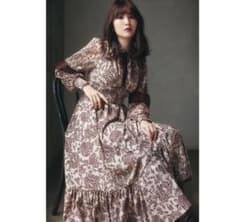 herlipto Winter Floral Long-sleeve Dress - メルカリ