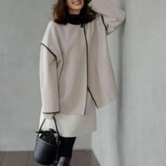 23区 コンプレストパイル ノーカラー アウター 32 - メルカリ