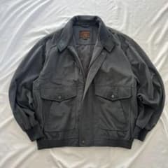 90's vintageスエード調ブルゾン 短丈 アメカジ シティーボーイ - メルカリ