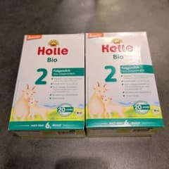 新品未開封】Holle（ホレ）山羊オーガニック粉ミルク Step2 2箱セット