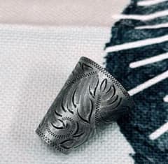 RRL エングレーブド バンダナスライダー スカーフリング - メルカリ