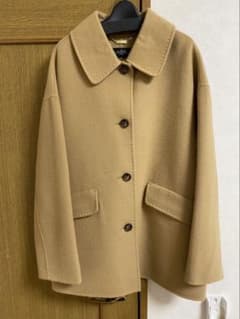 DoCLASSE ピュアウールリバー・ミドルステンコート ベージュ/ 13号