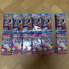 新品 ポケカ117パック（メガブレイブ59パック メガシンフォニア58