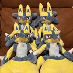 4体セット】ポケモンモンスター めちゃもふぐっと ぬいぐるみ 黄色い