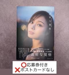 乃木坂46 梅澤美波 2nd写真集 透明な覚悟 応募券付き - メルカリ