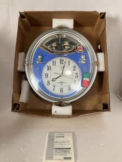 新品】シチズン エンジェルキス 電波掛け時計 6曲メロディ入り 4MN404