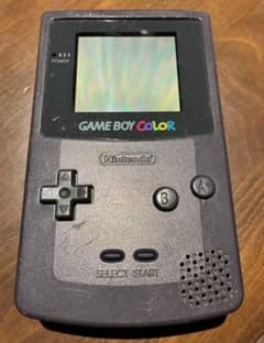 ジャンク品】Nintendo ゲームボーイカラー （起動OK／セレクト不良