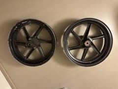 HONDA NSR50 AC10 後期 純正ホイール 前後セット - メルカリ