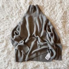 タグ付き✨ スピック&スパン ウールカシミヤ ラグランタートルニット