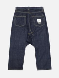 美品・稀少】FUMITO GANRYU／サルエル デニムパンツ／インディゴ