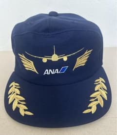 全日空 ANA 公式キャップ 帽子 刺繍 - メルカリ