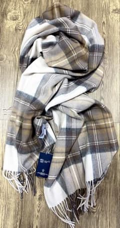 ジョンストンズ オブエルガン カシミヤ100％ 大判 ストール - メルカリ