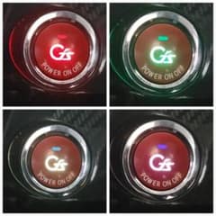 30プリウス G's スタートボタン 11ピン レインボーLED打ち替え 美品