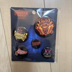 ストレンジャー・シングス 3coins 缶バッジ 5個セット - メルカリ