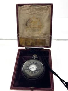 T*n様 17280 ジョンベネット 懐中時計 SV925 銀無垢 スモセコ 稼