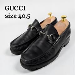 GUCCI グッチ ホースビット ローファー（40,5）トムフォード期後期 黒