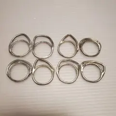 2026年最新】8連パズルリングの人気アイテム - メルカリ