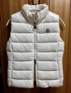 2026年最新】MONCLER カラー：ホワイト系 ダウンベスト・キルティング