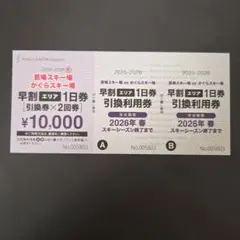 2026年最新】かぐらスキー場リフト券の人気アイテム - メルカリ