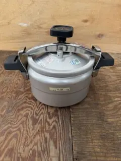 理研 圧力鍋 6L 一升炊き 圧力なべ 両手鍋 RIKEN R-60 自宅保管品