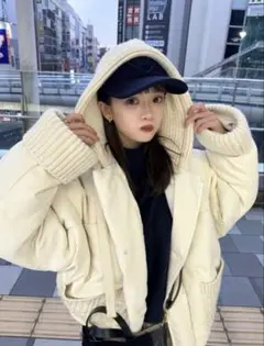 2026年最新】pinue ニットコンビダウンジャケットの人気アイテム