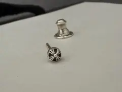 2026年最新】chrome heartsクロムハーツ クロスボールスタッドピアスの