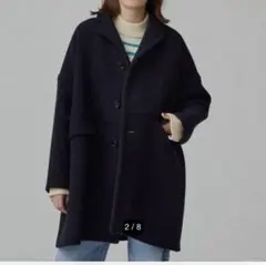2026年最新】macphee パイルメルトン オーバーサイズドコートの人気