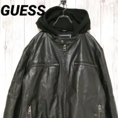 2026年最新】GUESS レザージャケットの人気アイテム - メルカリ
