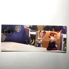 ズートピア カフェ 特典 箔押しカード ニック ジュディ - Mercari