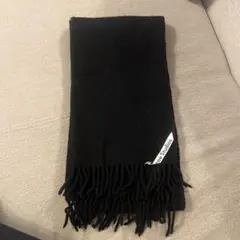 2026年最新】acne studios マフラー ブラックの人気アイテム - メルカリ