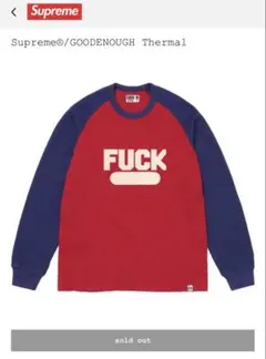 2026年最新】supreme goodenough thermalの人気アイテム - メルカリ