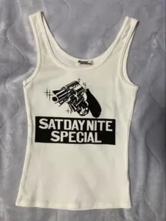 HYSTERICGLAMOUR×RAMONESヒステリックグラマータンクトップ白 - メルカリ