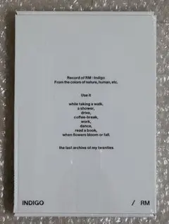 2026年最新】bts rm indigo lpの人気アイテム - メルカリ
