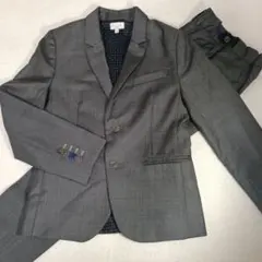 子供用スーツセット（ダークグレー）入学式七五三ポールスミス130