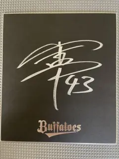 2026年最新】オリックス 山本 サインの人気アイテム - メルカリ