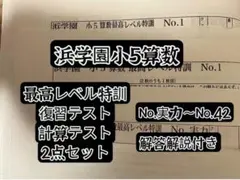 2026年最新】浜学園 最高レベル特訓 小5の人気アイテム - メルカリ