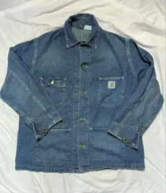 90's Carhartt デニムカバーオール ヴィンテージ チョアコート - メルカリ