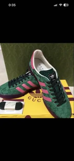 2026年最新】gucci adidas スニーカーの人気アイテム - メルカリ