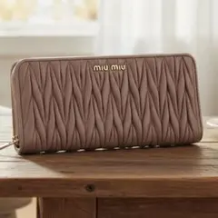 2026年最新】ミュウミュウ 長財布 L字ファスナーの人気アイテム - メルカリ