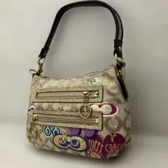Y2K】COACH コーチ シグネチャーショルダーバッグ 6091 ジャンク